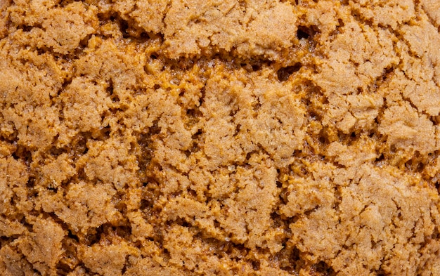 Textur von Cookies hautnah