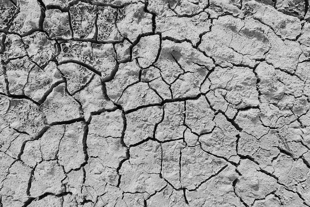 Textur Wüste Dürre Hintergrund abstrakte Erde geknackt Erwärmung global