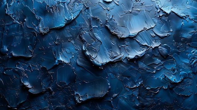 Una textura abstracta de azul