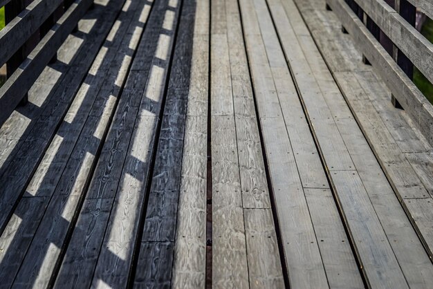 Textura abstracta de una escalera de madera