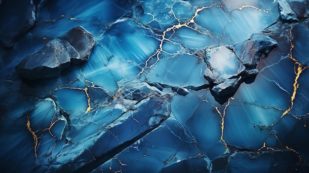 textura abstracta mármol azul, fondo de tinta