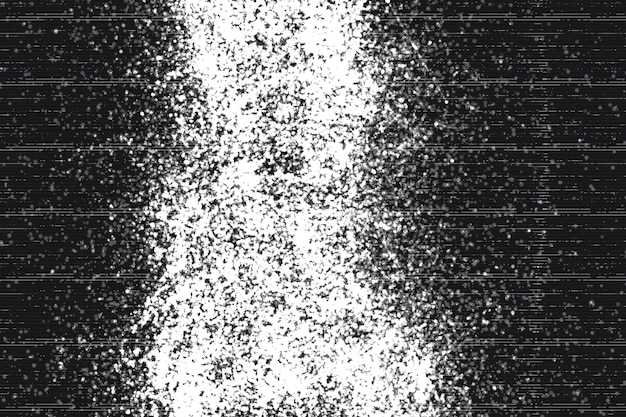 Textura abstracta de partículas monocromas. Fondo de grietas, desgastes, astillas, manchas.