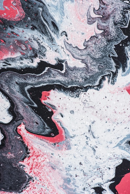 Textura abstracta con pintura al óleo gris y rosa