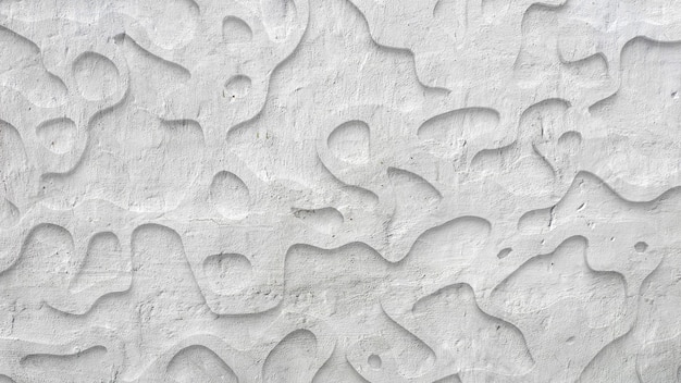 Textura abstracta de relieve hecha de madera, piedra u otro material. Ilustración 3d, renderizado 3d.