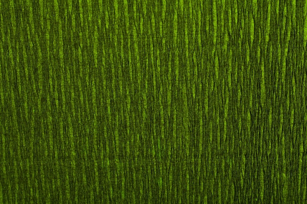 Foto textura abstrata elegante de papel crepom em tons de verde para o fundo