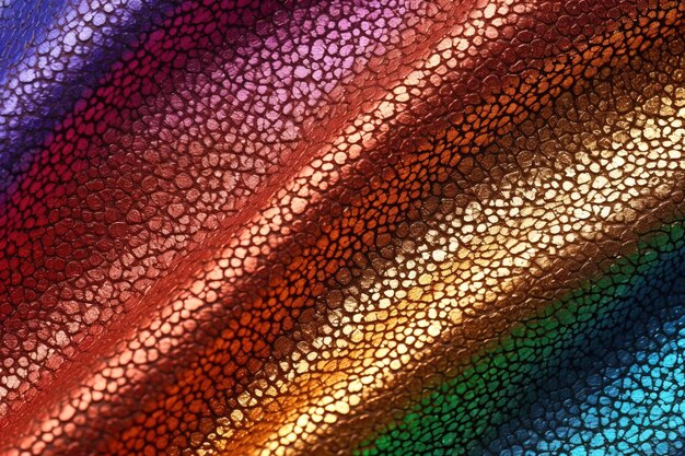 Textura abstrata volumétrica ou papel de parede com as cores da bandeira LGBTQ Rainbow Pride Inclusive Gay lésbica transgender Multicolor