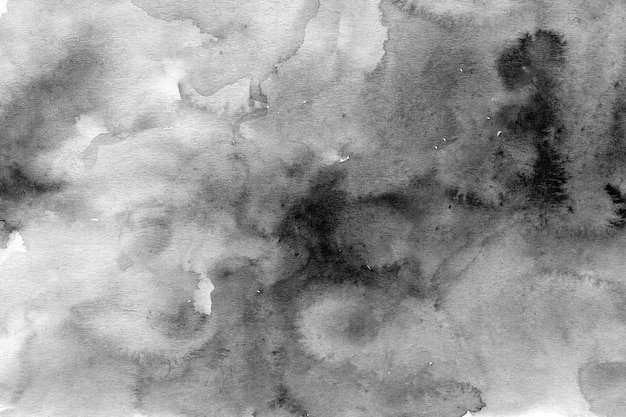Textura de acuarela en blanco y negro