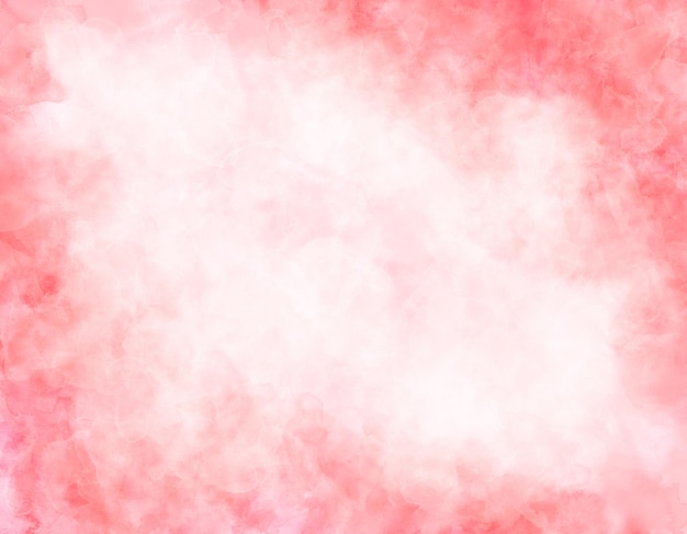 Textura de acuarela roja pintada a mano