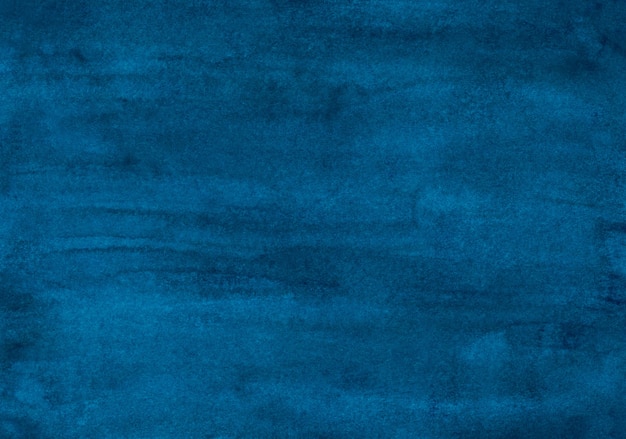 Textura de acuarela tinta azul oscuro