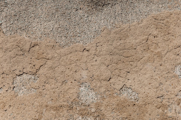 Textura del antiguo muro de piedra con textura Piedras unidas con cemento