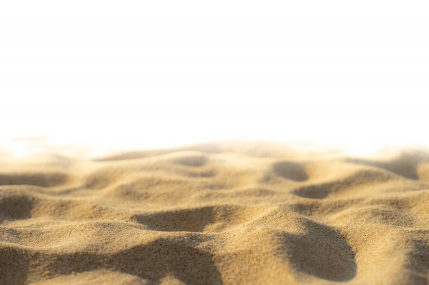Textura de arena en la playa como fondo