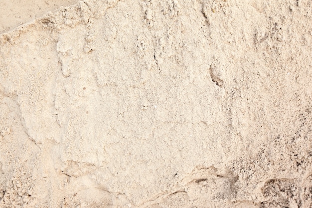 La textura de la arena
