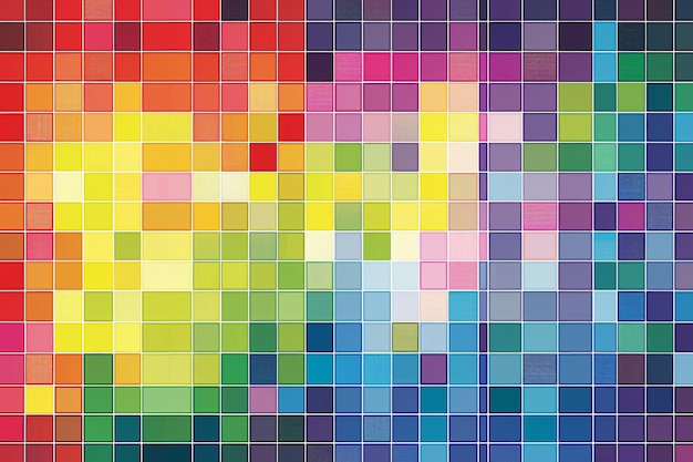 Textura de arte de píxeles de colores Fondo abstracto digital