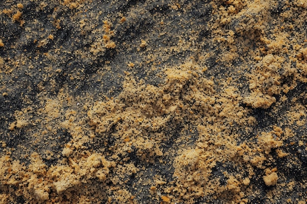 Textura áspera de uma areia Abstracto de dunas de areia branca fundo de textura Ai gerado