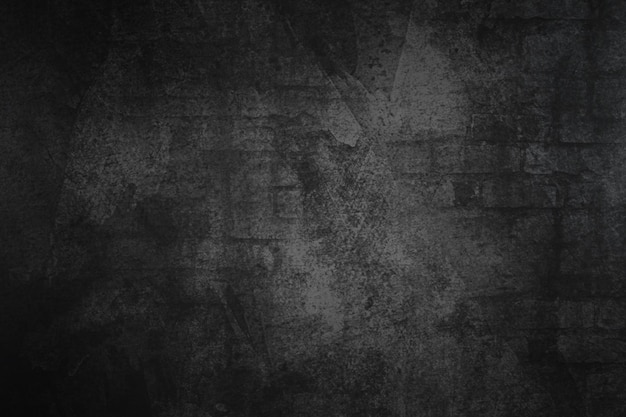 Textura áspera de la pared negra fondo áspero oscuro. piso de concreto o viejo fondo grunge con negro