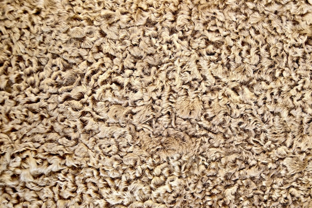 Textura de astracán marrón