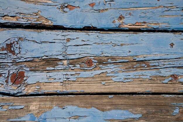 textura azul de madeira