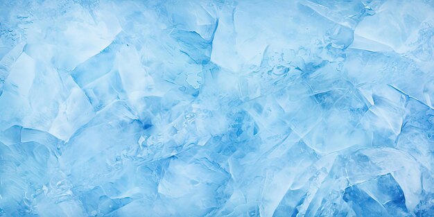 Foto una textura azul y de hielo de cerca