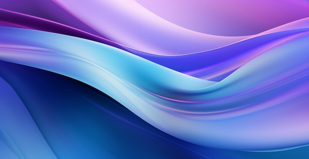 Textura de banner de fondo de textura de satén de seda de ondas 3d azul y púrpura abstracta