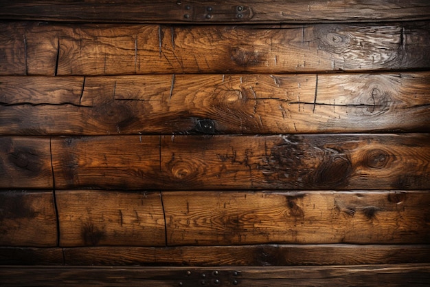 Textura de un barril de madera de cerca un fondo terroso y táctil