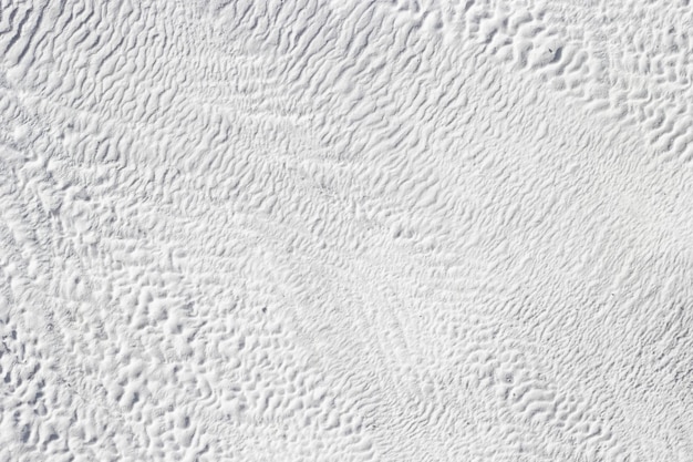Textura blanca de fondo abstracto de travertino de calcio de Pamukkale