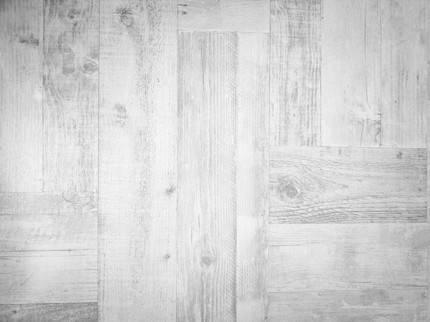 Textura blanca del piso de tablones de madera desgastada