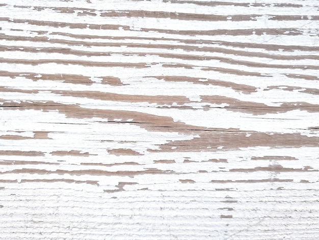 Textura blanca de tablón de madera desgastada