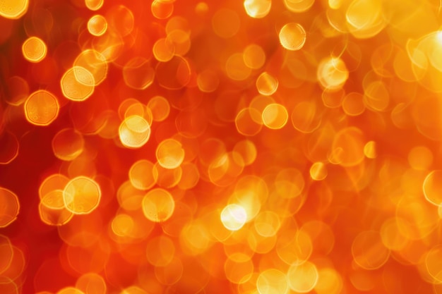 Una textura de bokeh naranja