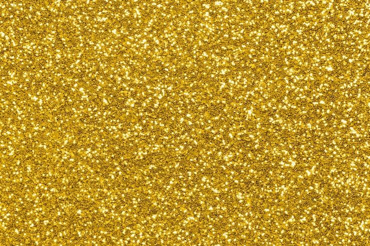 Textura de brillo dorado, luces de Navidad