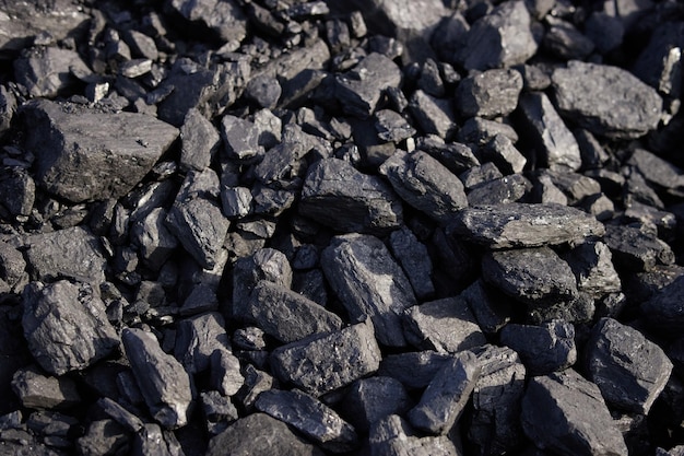 Textura de carbón duro natural para la industria del carbón de fondo