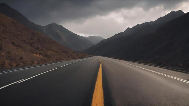 Textura de la carretera negra