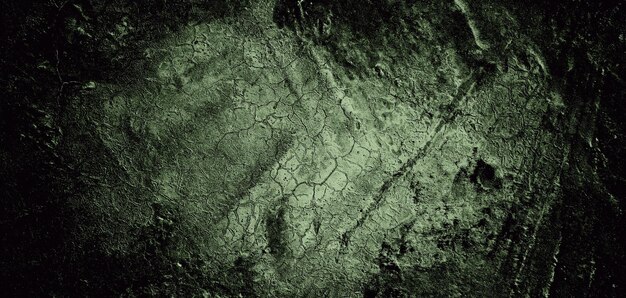 Textura de cemento sucio para el fondo Pared llena de rasguños Pared oscura aterradora