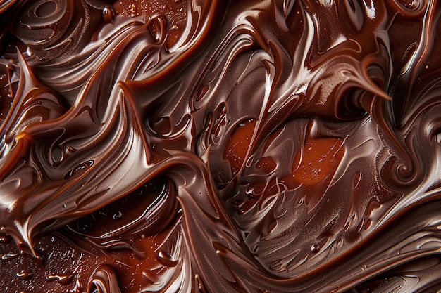 textura de chocolate chocolate dulces de cacao comida dulce de onda postre derretido leche marrón oscura leche
