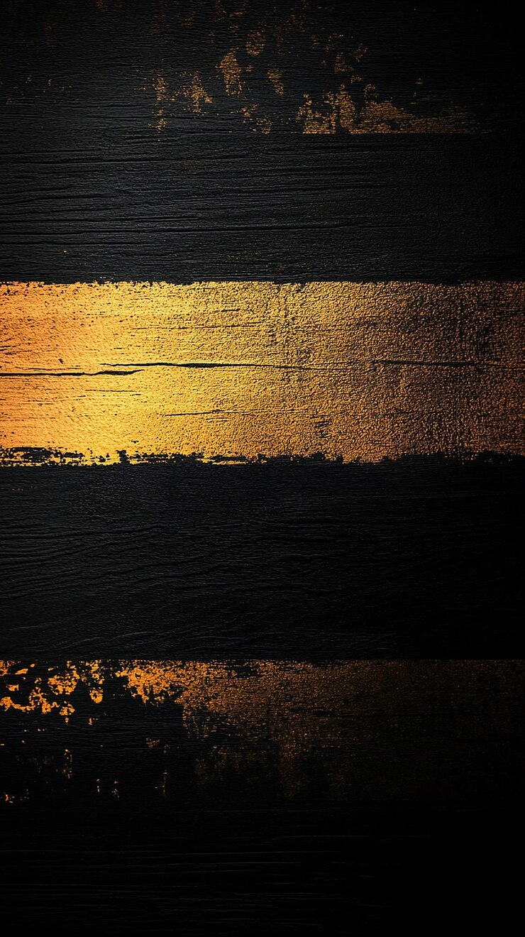 Foto textura circular de metal dourado escovado