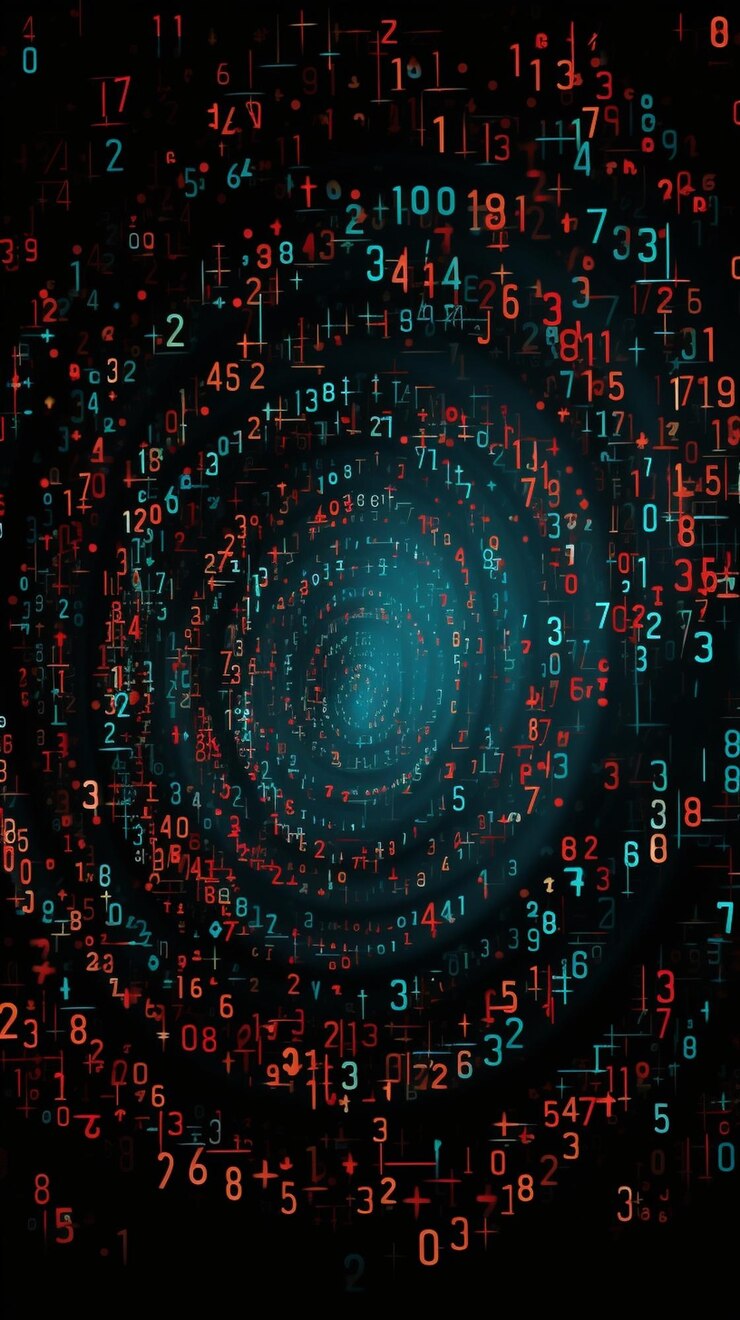 Foto textura de código de pantalla generativa sin costuras fondo único para proyectos digitales y creativos