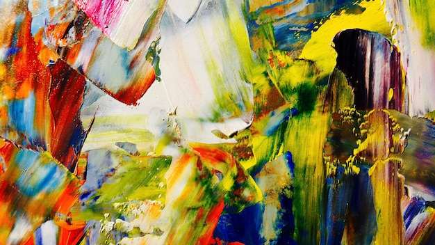 Textura de color. Pintura al óleo dibujada a mano sobre lienzo. Fondo de arte abstracto. Arte moderno y contemporáneo.