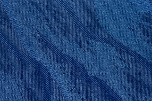 Textura de cortina ciega de tela azul