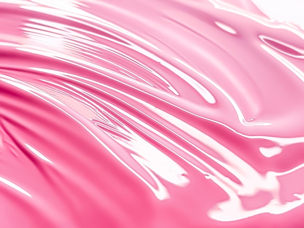 Textura cosmética rosa brilhante como fundo de produtos de maquiagem de beleza cosméticos para a pele e design de marca de maquiagem de luxo