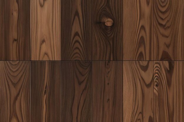 Foto textura sin costura de un laminado de madera barnizado madera oscuraai generar