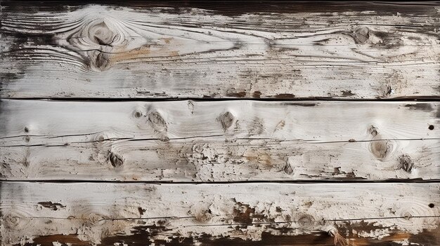 Foto textura sin costuras de madera de color blanco rústico