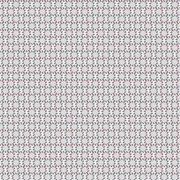 una textura sin costuras de un patrón floral blanco y negro