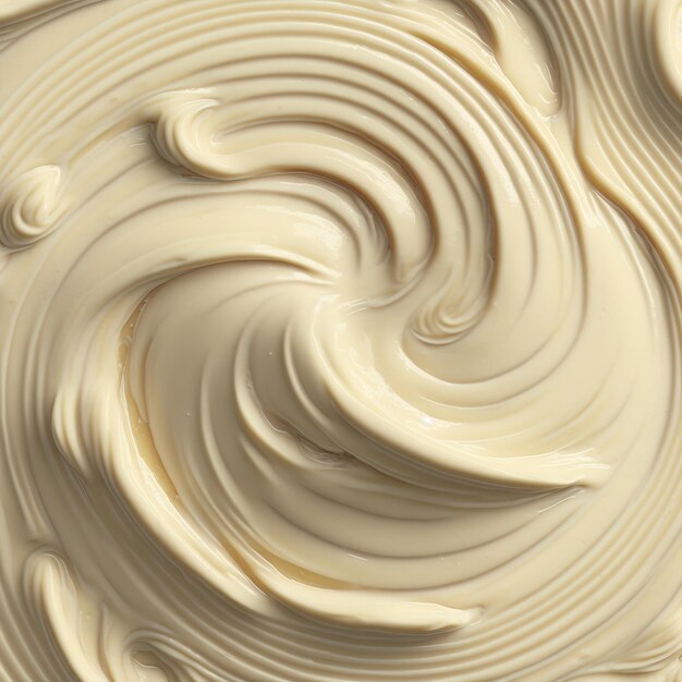 Textura de la crema de confitería AI render