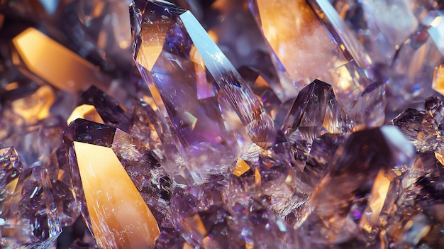 textura de cristal brillante con reflejos de luz y transparencia que da una sensación de lujo