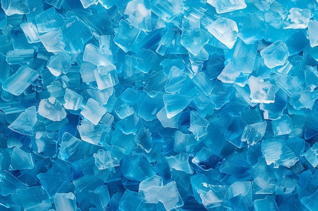 Textura de cristal de hielo congelado diseño abstracto de invierno brillante