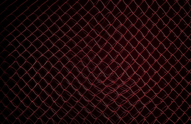 Foto textura de cuadrícula de red roja plantilla arte moda generar ai