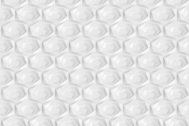 Foto textura de cuadrícula tridimensional hexagonal con celdas de diferen