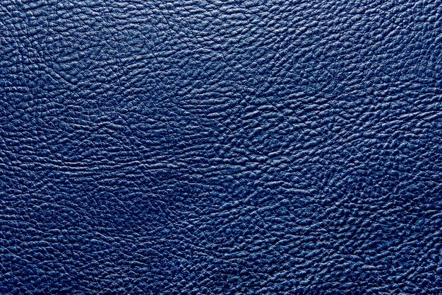 Textura del cuero azul oscuro