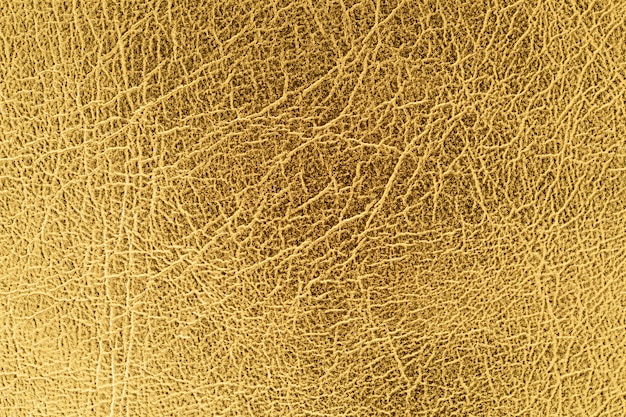 Textura de cuero dorado