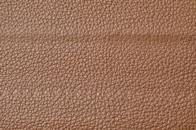 Textura de cuero marrón o fondo útil para trabajos de diseño.