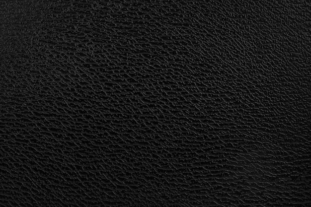 Textura de cuero negro